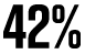 42%