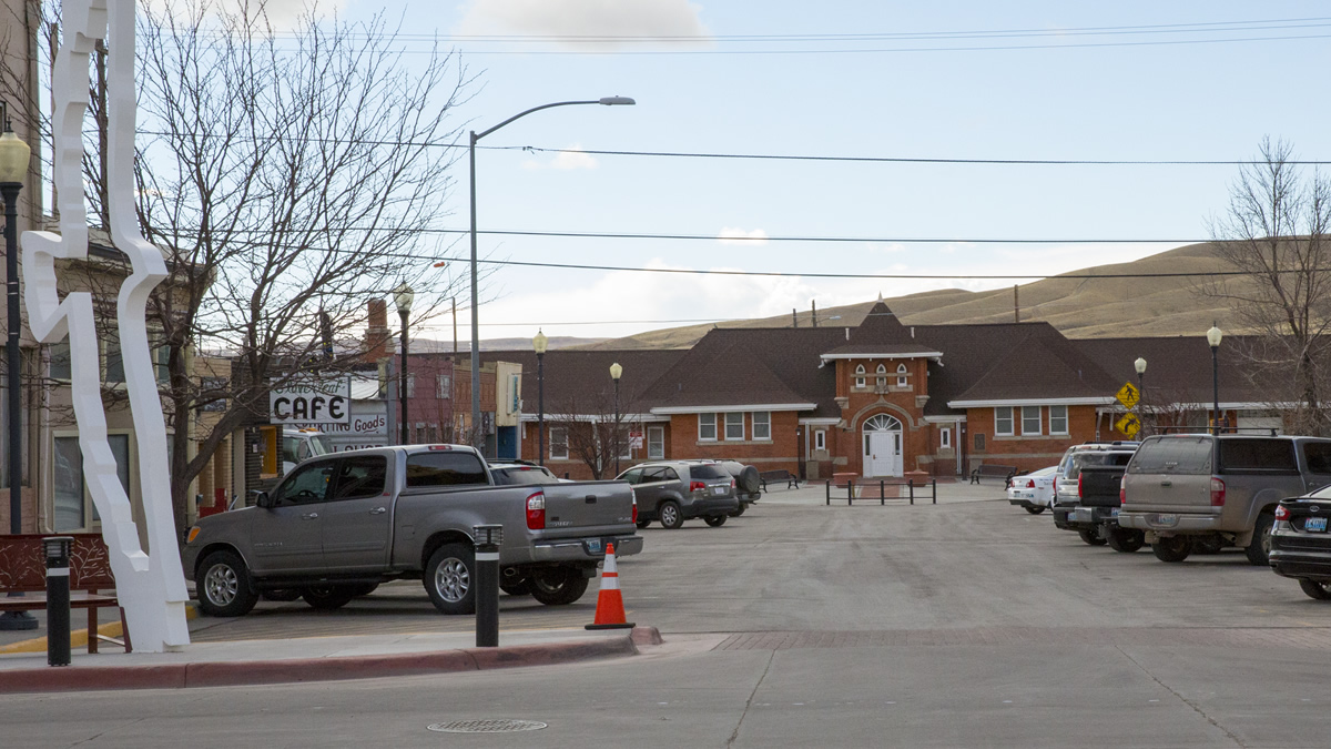 Historic Downtown Rawlins Train Depot